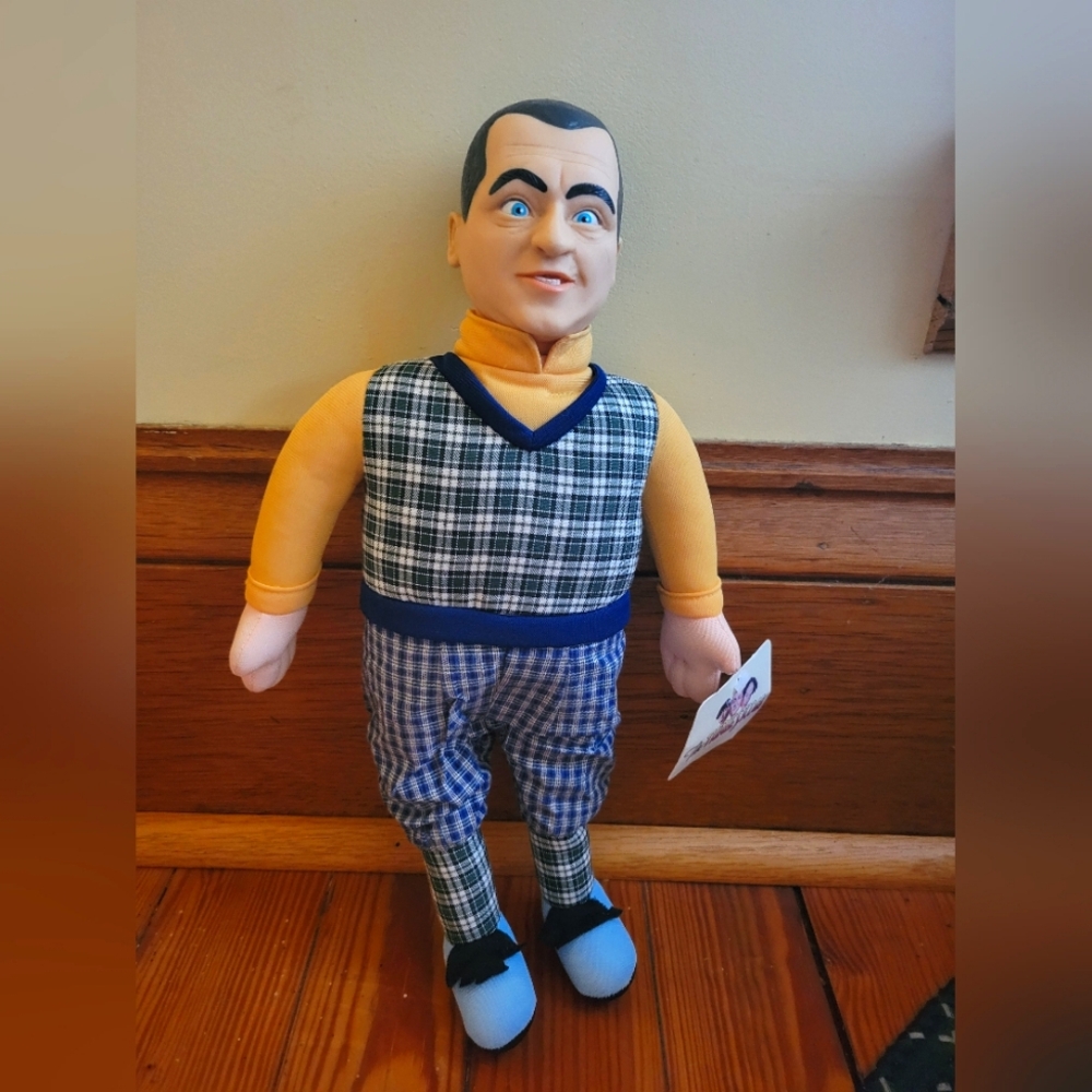 1999 16" The Three Stooges plush doll